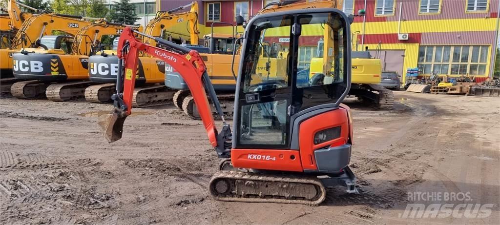 Kubota KX 016-4 Міні-екскаватори < 7т