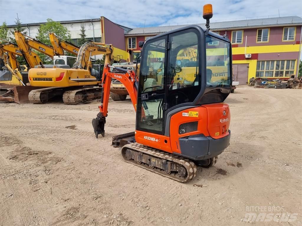 Kubota KX 018-4 Міні-екскаватори < 7т