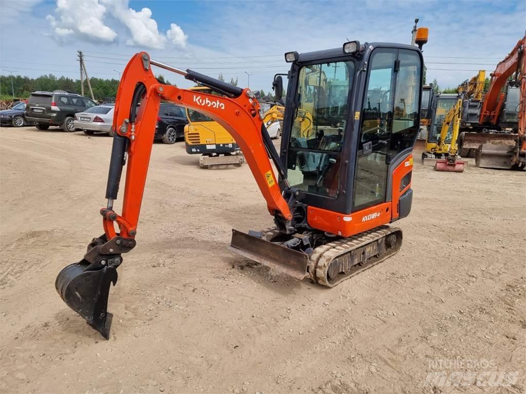 Kubota KX 018-4 Міні-екскаватори < 7т
