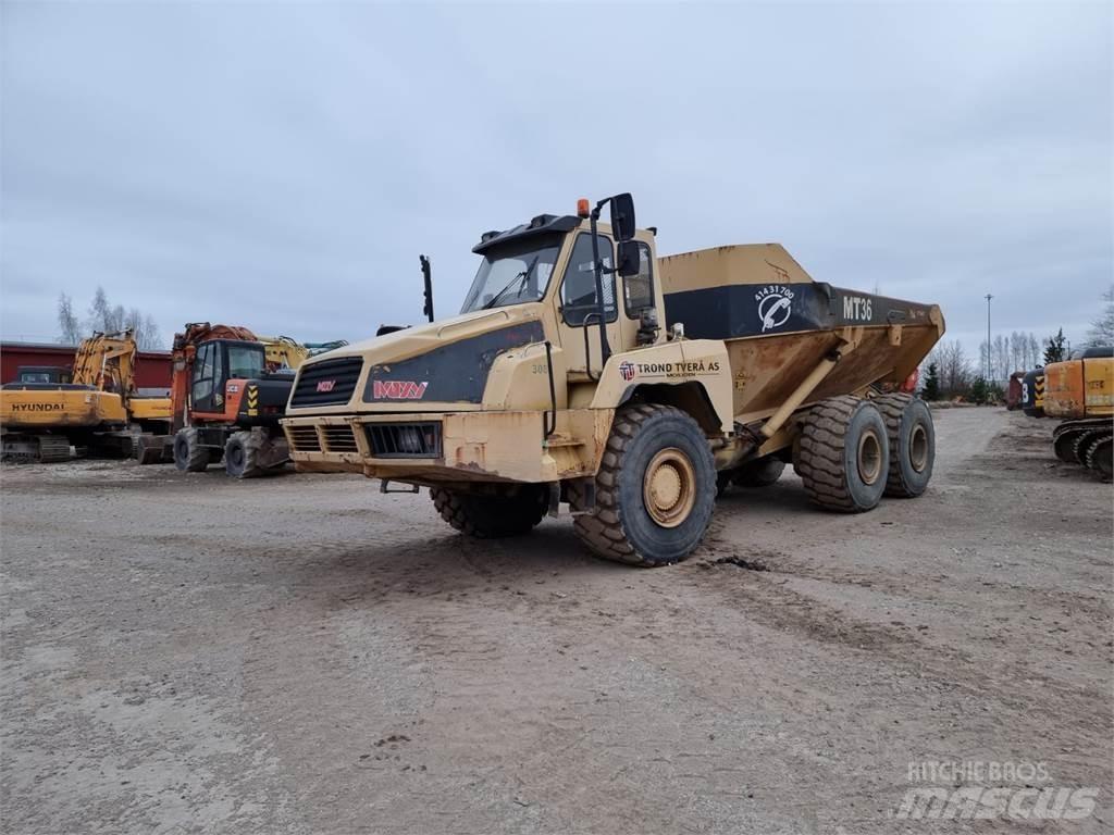 Moxy MT36 series II Зчленовані самоскиди