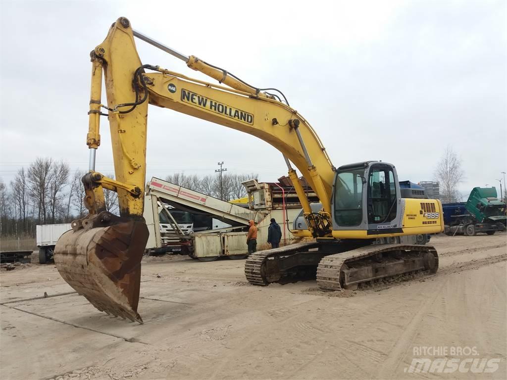 New Holland E385 Гусеничні екскаватори