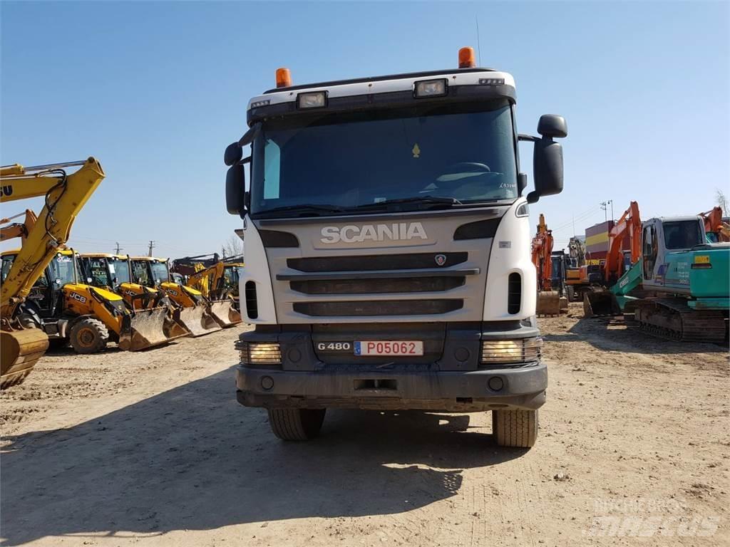 Scania G480 8x4 Скіпові навантажувачі