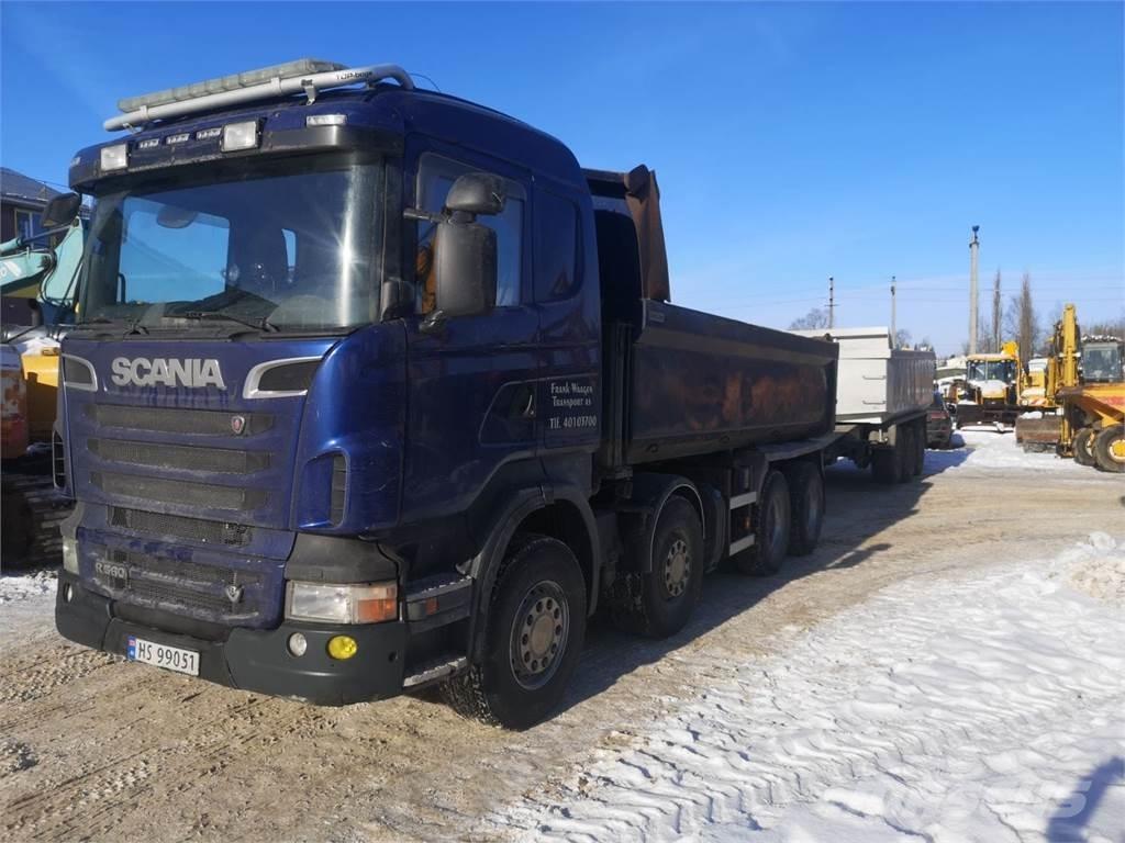 Scania R560 8x4 Скіпові навантажувачі