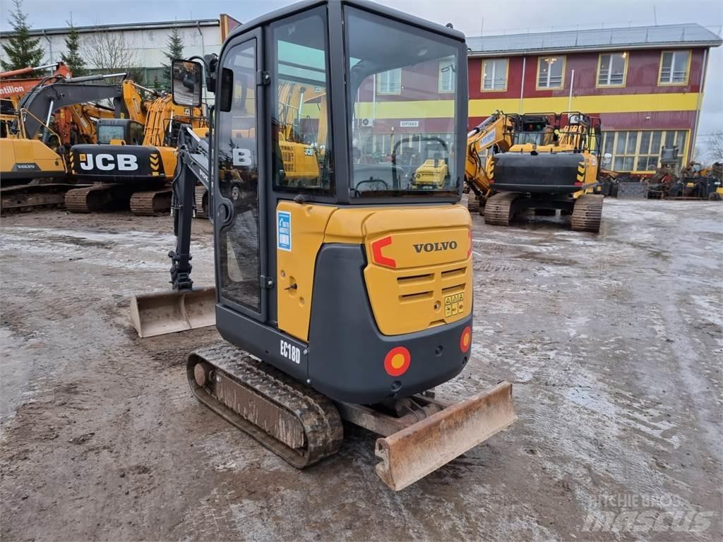 Volvo EC18D Міні-екскаватори < 7т
