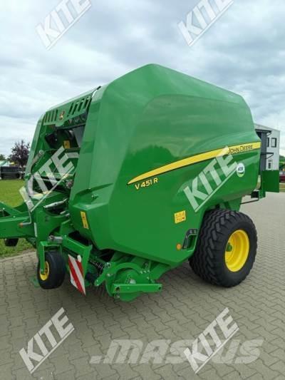 John Deere V451R Рулонні прес-підбирачі