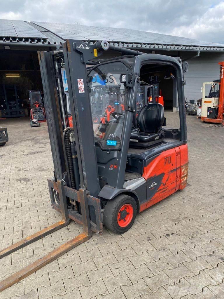 Linde E 16-02 Електронавантажувачі