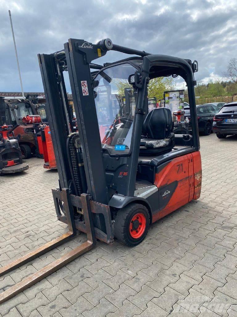 Linde E 16-02 Електронавантажувачі