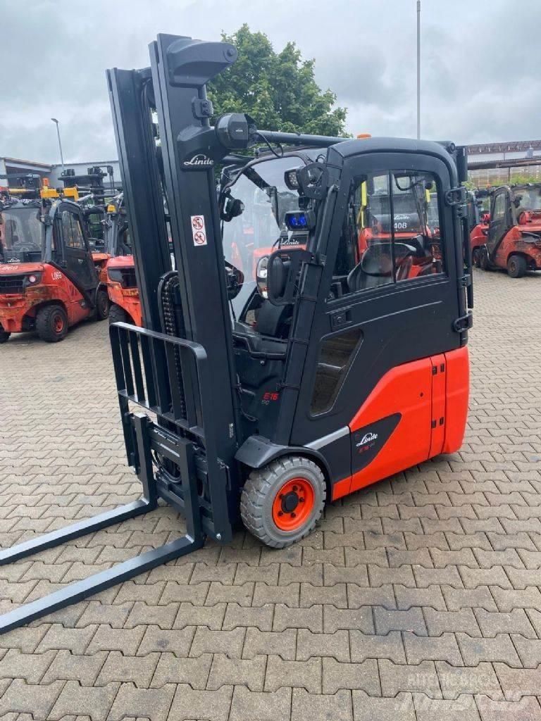 Linde E 16-02 Електронавантажувачі