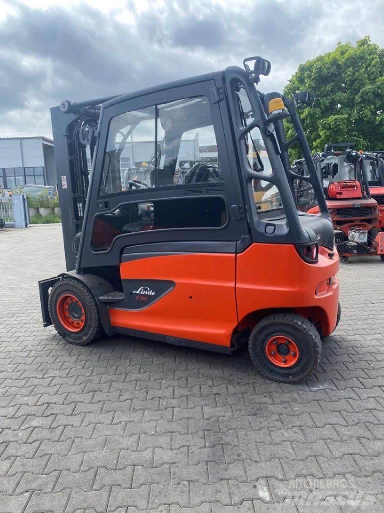 Linde E 50 HL-01 Електронавантажувачі