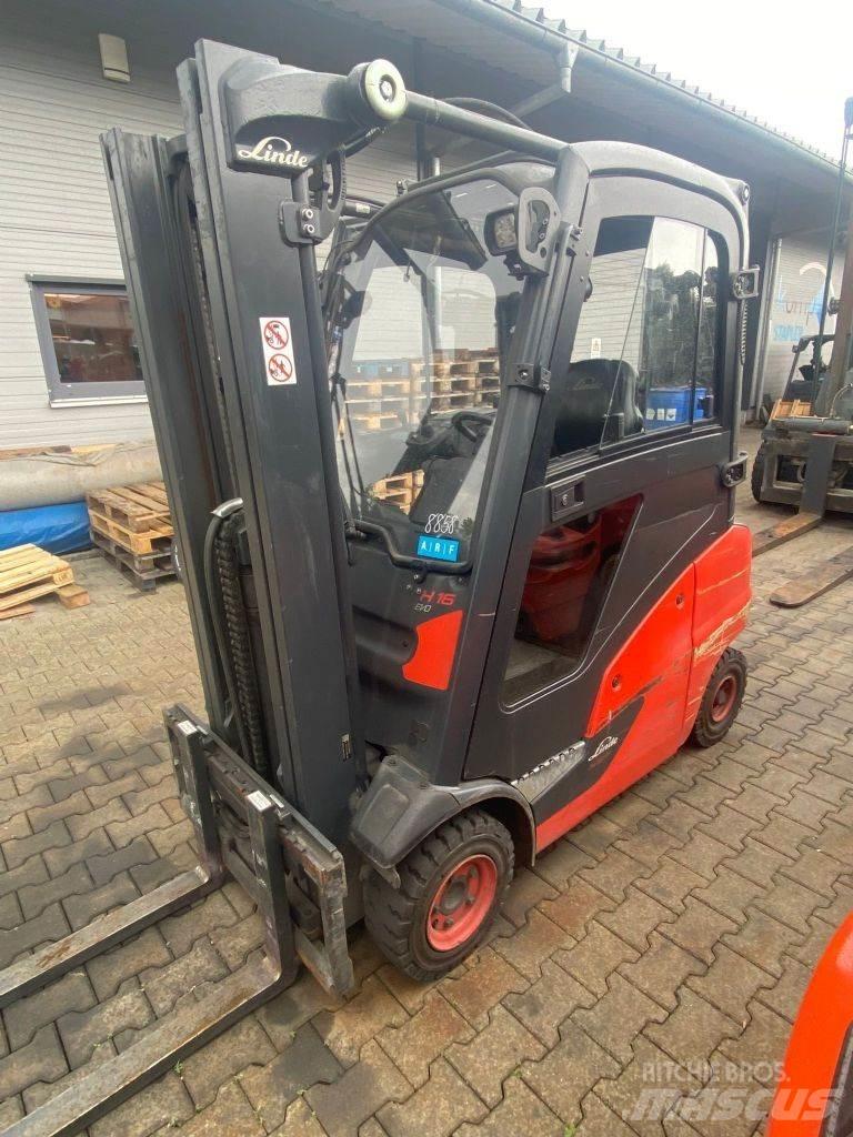 Linde H 16 D-02 Дизельні навантажувачі
