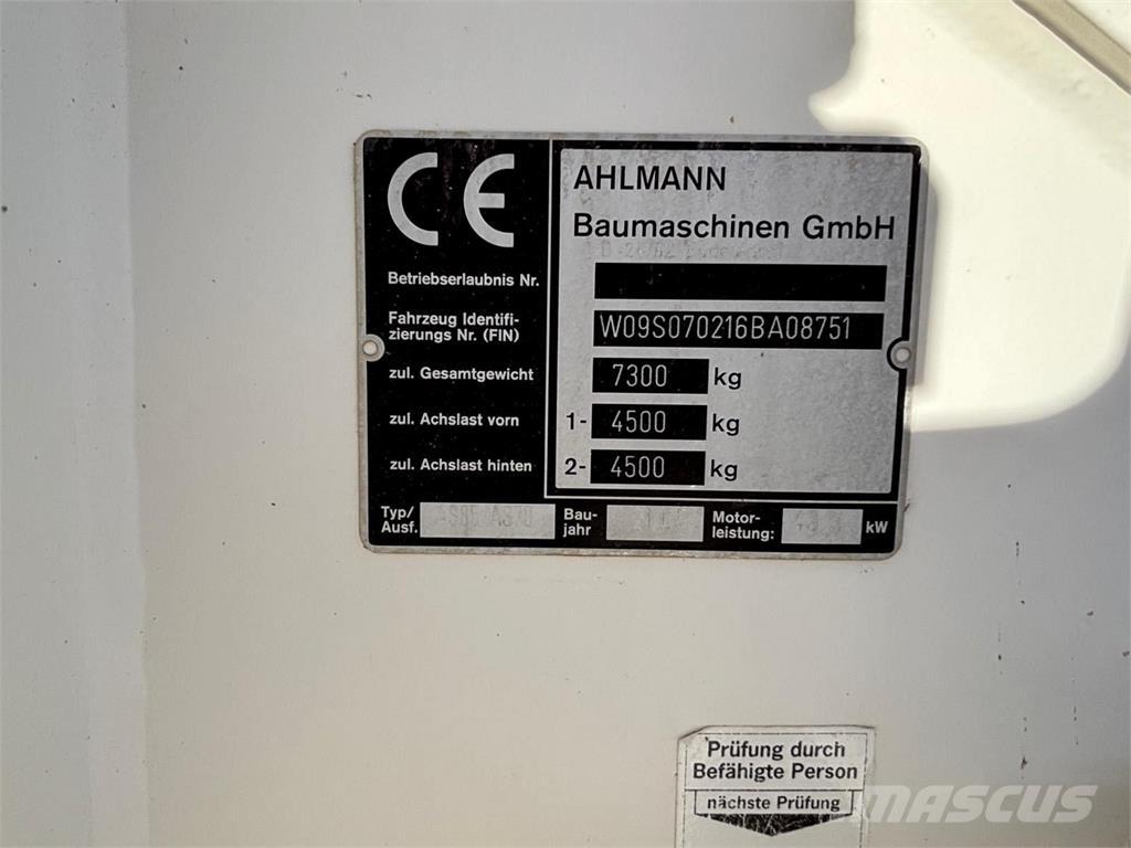 Ahlmann AS 70 Фронтальні навантажувачі