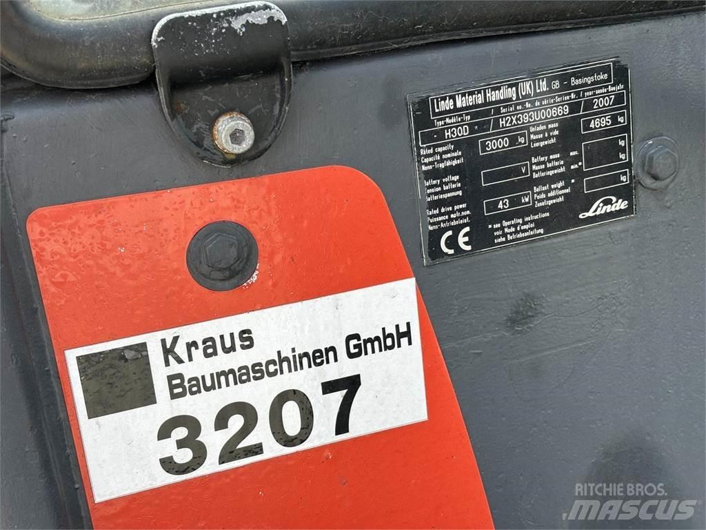 Linde H30D Інше