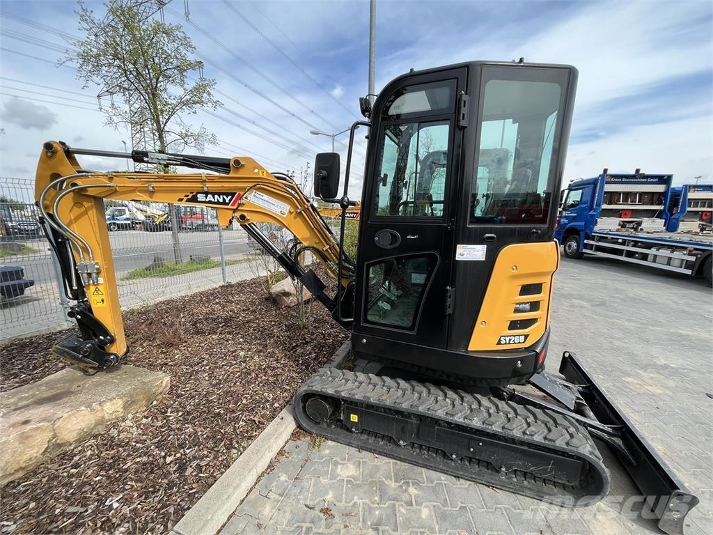 Sany SY 26 U Міні-екскаватори < 7т