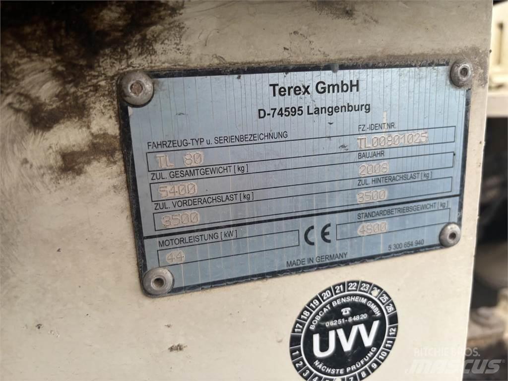 Terex TL 80 Фронтальні навантажувачі