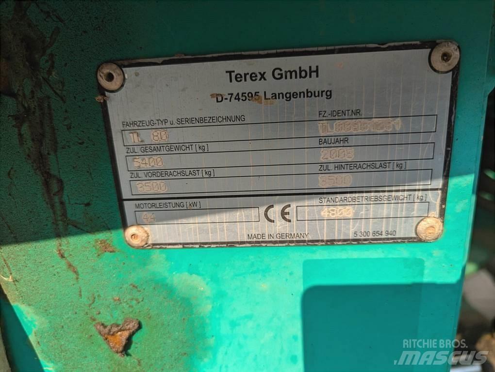 Terex TL 80 Фронтальні навантажувачі