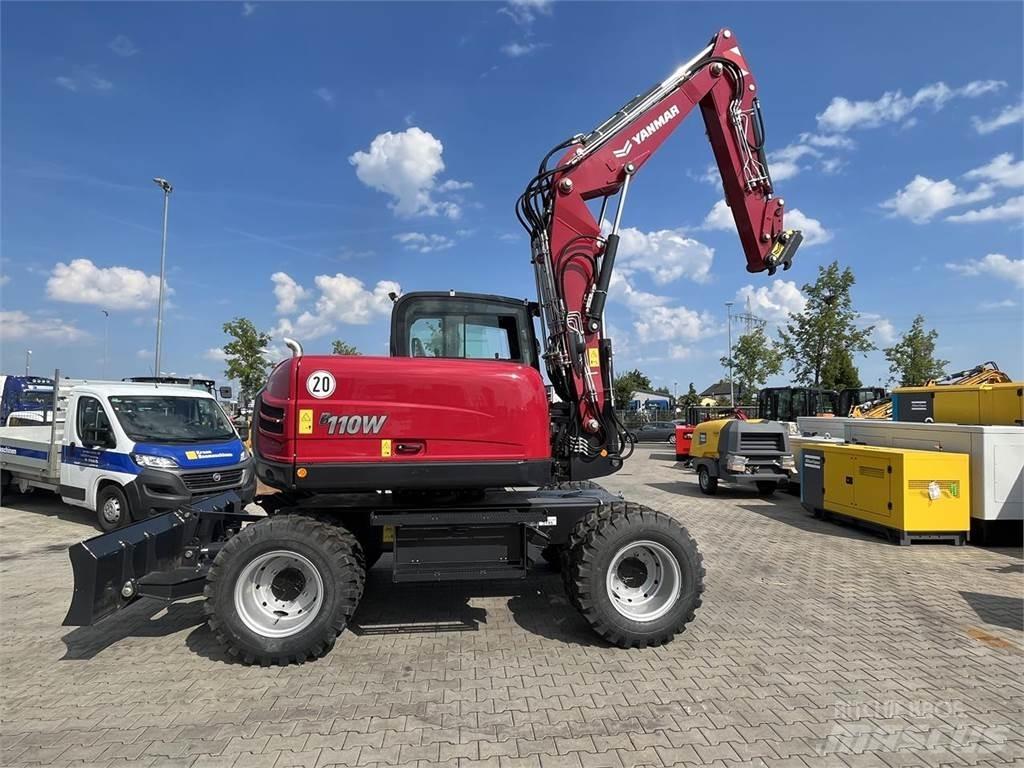 Yanmar B110W Колісні екскаватори
