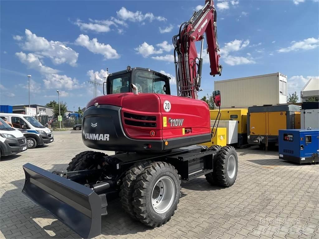 Yanmar B110W Колісні екскаватори