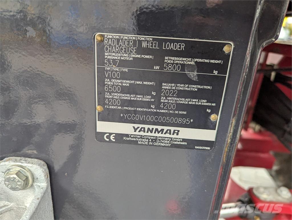 Yanmar V100 Фронтальні навантажувачі