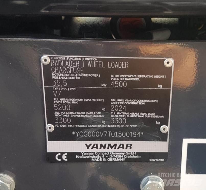 Yanmar V7 HW Фронтальні навантажувачі
