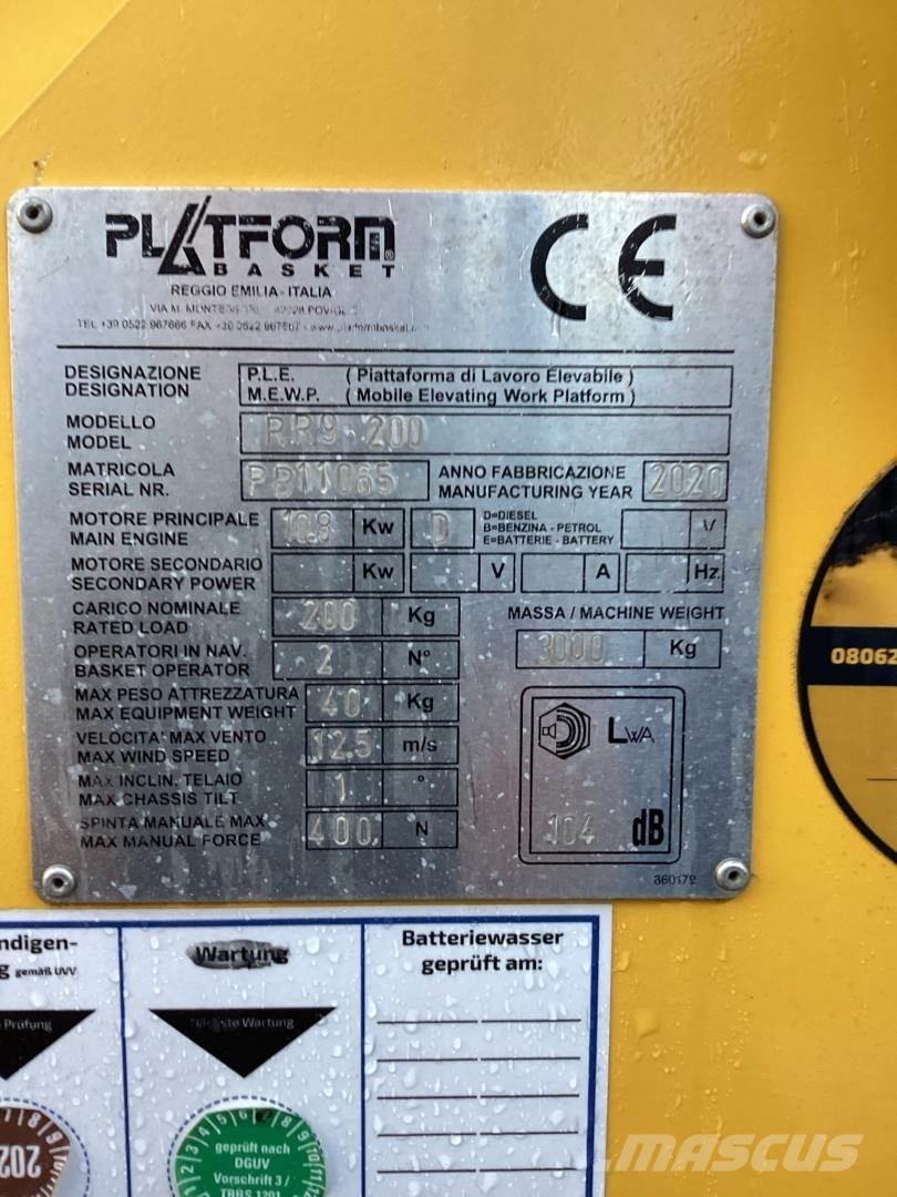 Platform Basket RR9-200 Складська техніка - Інші