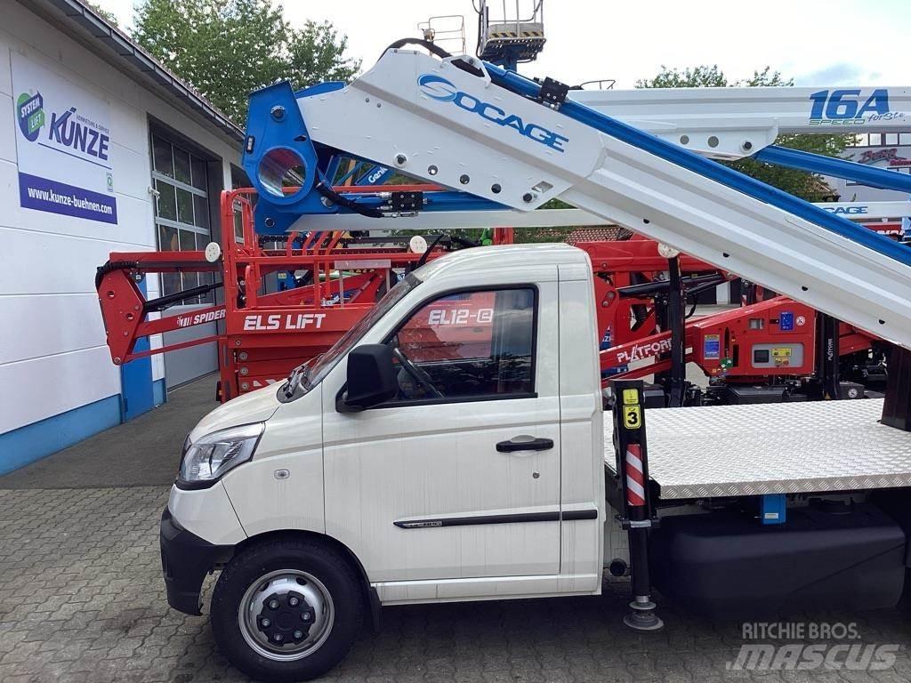 Socage 16A-Speed Автовишки на базі вантажівки
