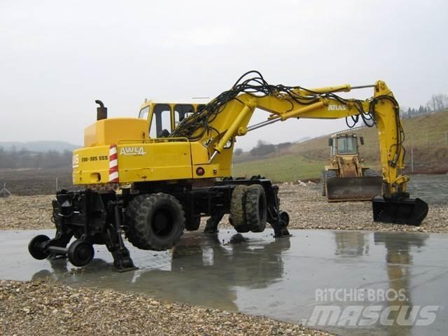 Atlas 1604 K ZW Колісні екскаватори