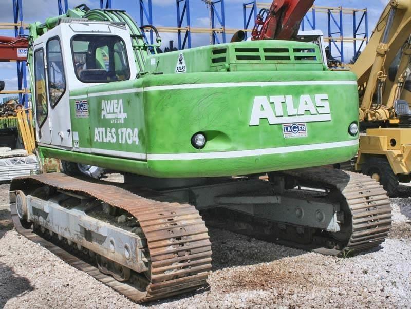Atlas 1704 Гусеничні екскаватори