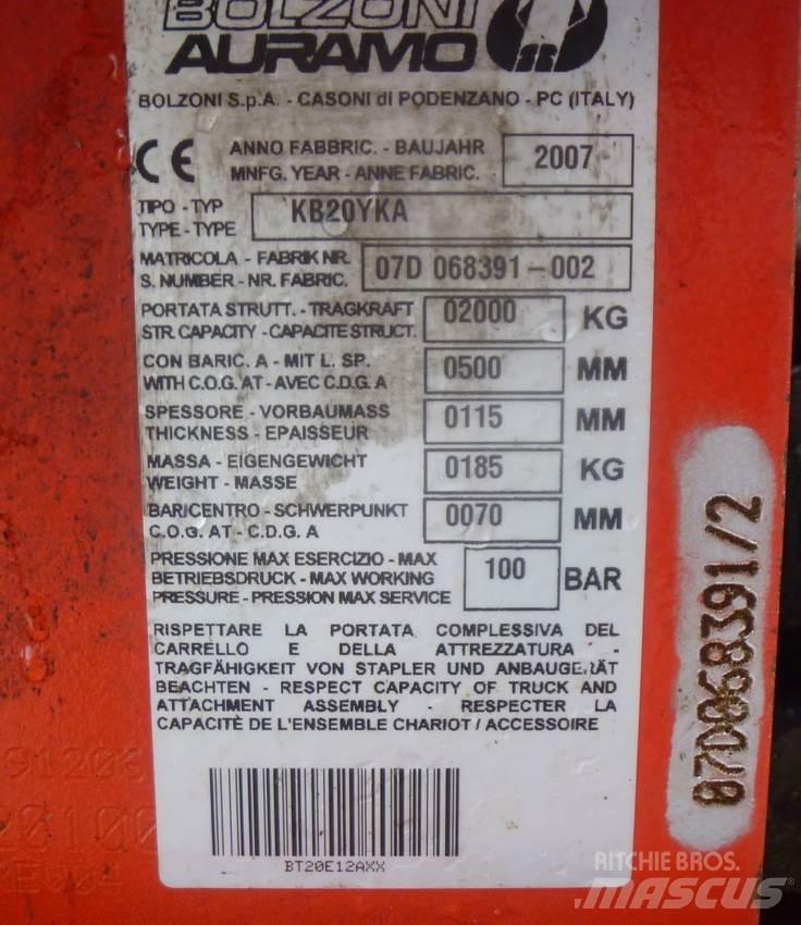 Bolzoni KB20YKA Складська техніка - Інші