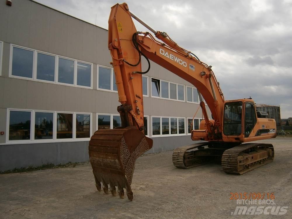 Daewoo SOLAR 340LCV Гусеничні екскаватори