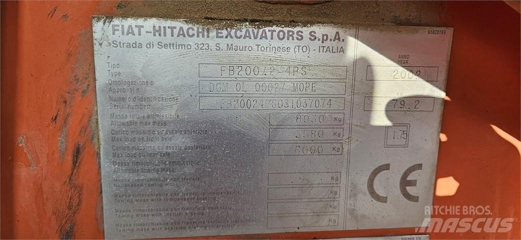 Fiat-Hitachi FB200.2 -4PS Екскаватори-навантажувачі