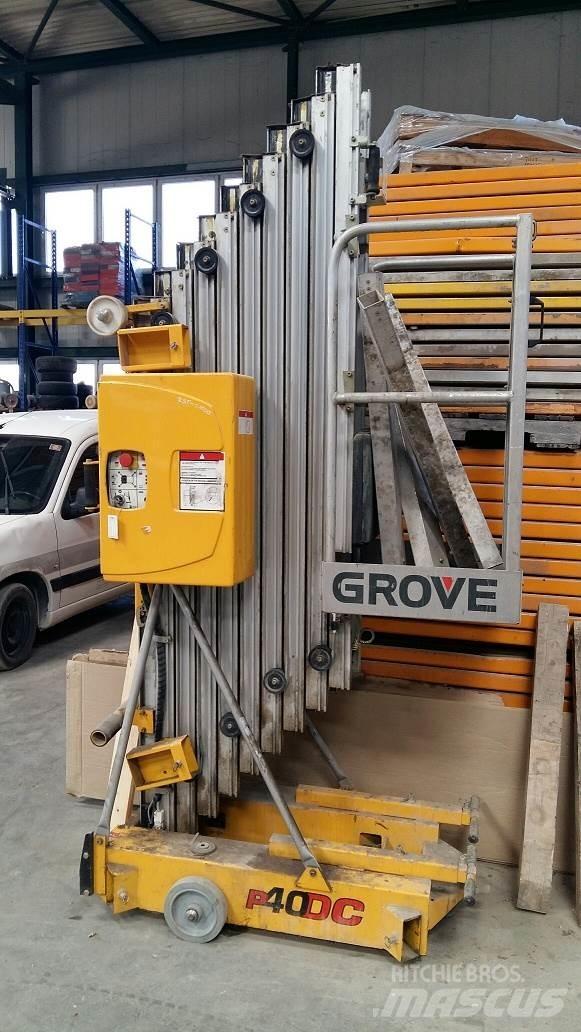 Grove P40DC Колінчаті підйомники