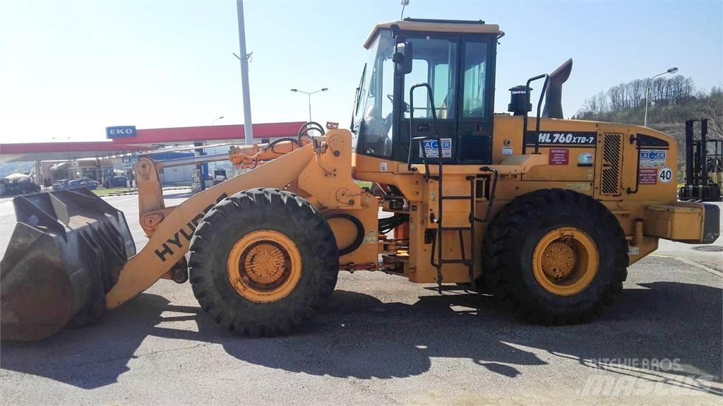 Hyundai HL760XTD-7 Фронтальні навантажувачі