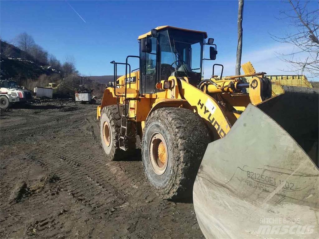 Hyundai HL770-7 Фронтальні навантажувачі