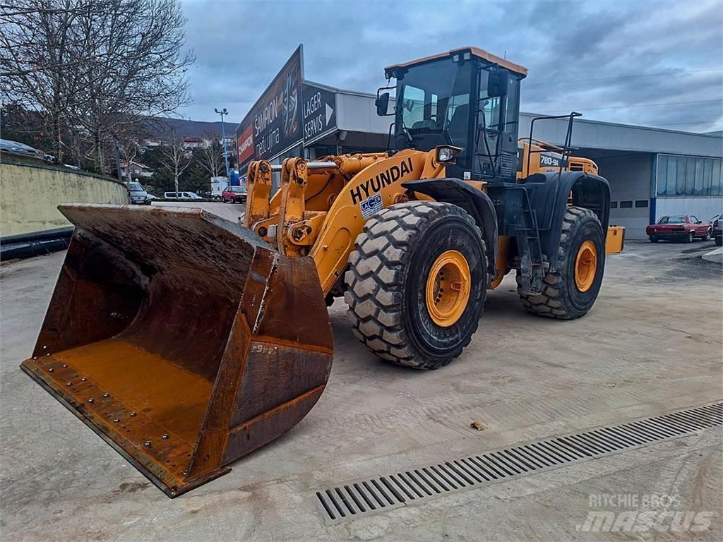 Hyundai HL780-9A Фронтальні навантажувачі