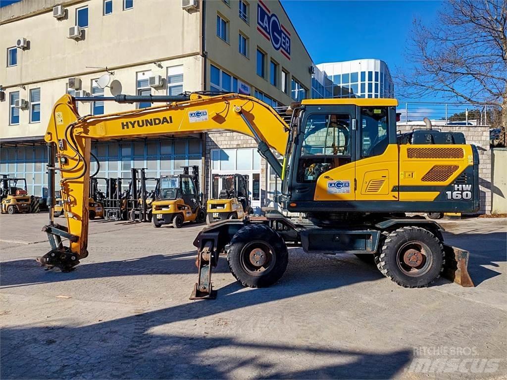 Hyundai HW160 Колісні екскаватори