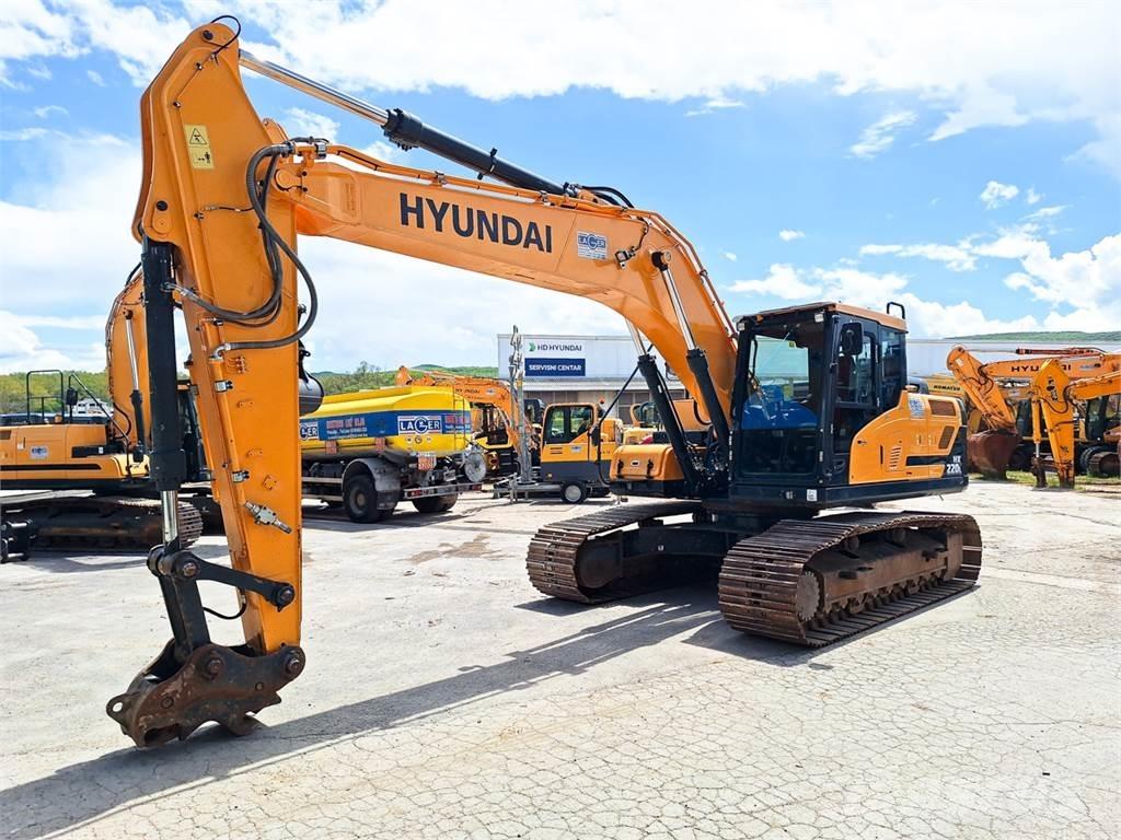 Hyundai HX220L Гусеничні екскаватори