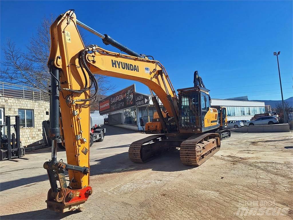 Hyundai HX300NL Гусеничні екскаватори