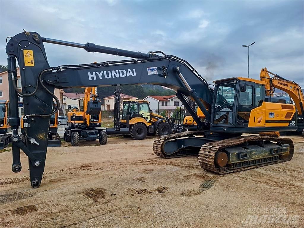 Hyundai HX350L Гусеничні екскаватори