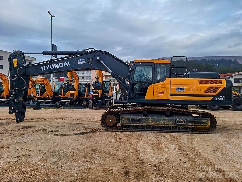 Hyundai HX350L Гусеничні екскаватори
