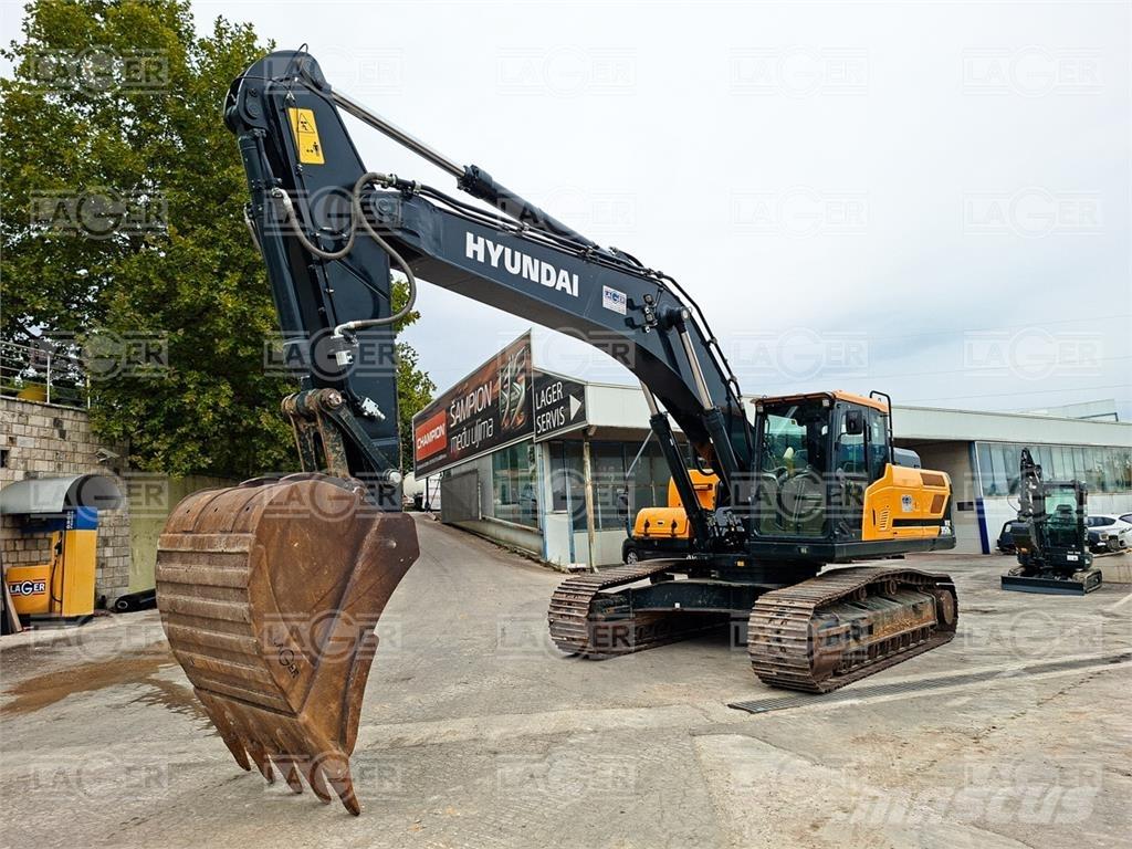 Hyundai HX350L Гусеничні екскаватори