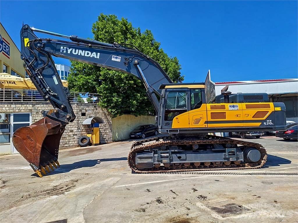 Hyundai HX520L Гусеничні екскаватори