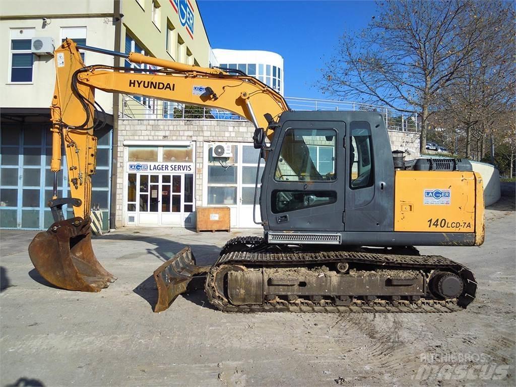 Hyundai R140LCD-7A Гусеничні екскаватори