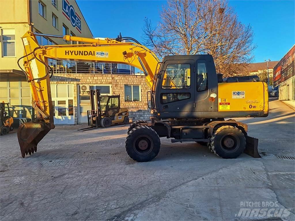 Hyundai R170W-7A Колісні екскаватори