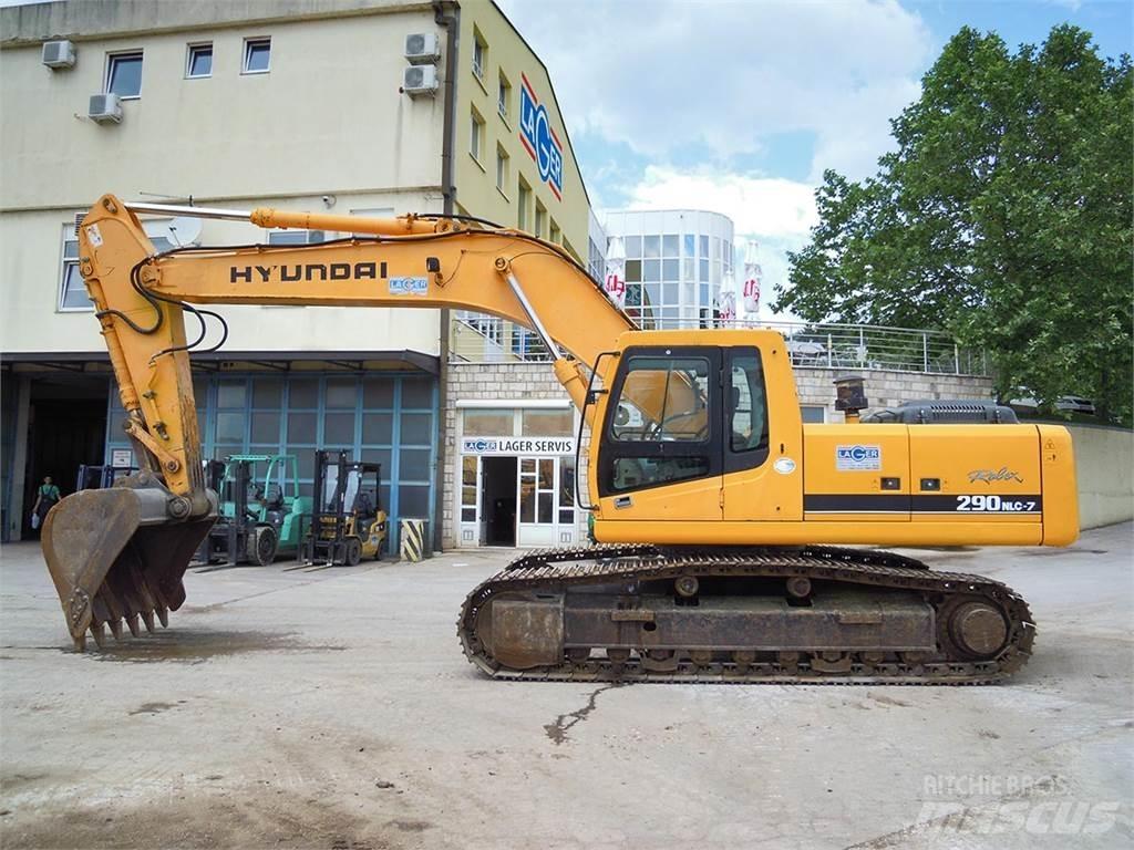Hyundai R290NLC-7 Гусеничні екскаватори