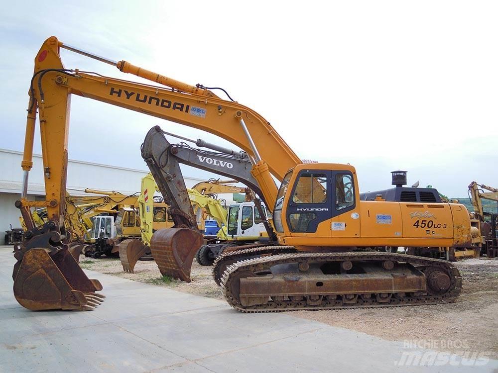 Hyundai R450LC-3 Гусеничні екскаватори
