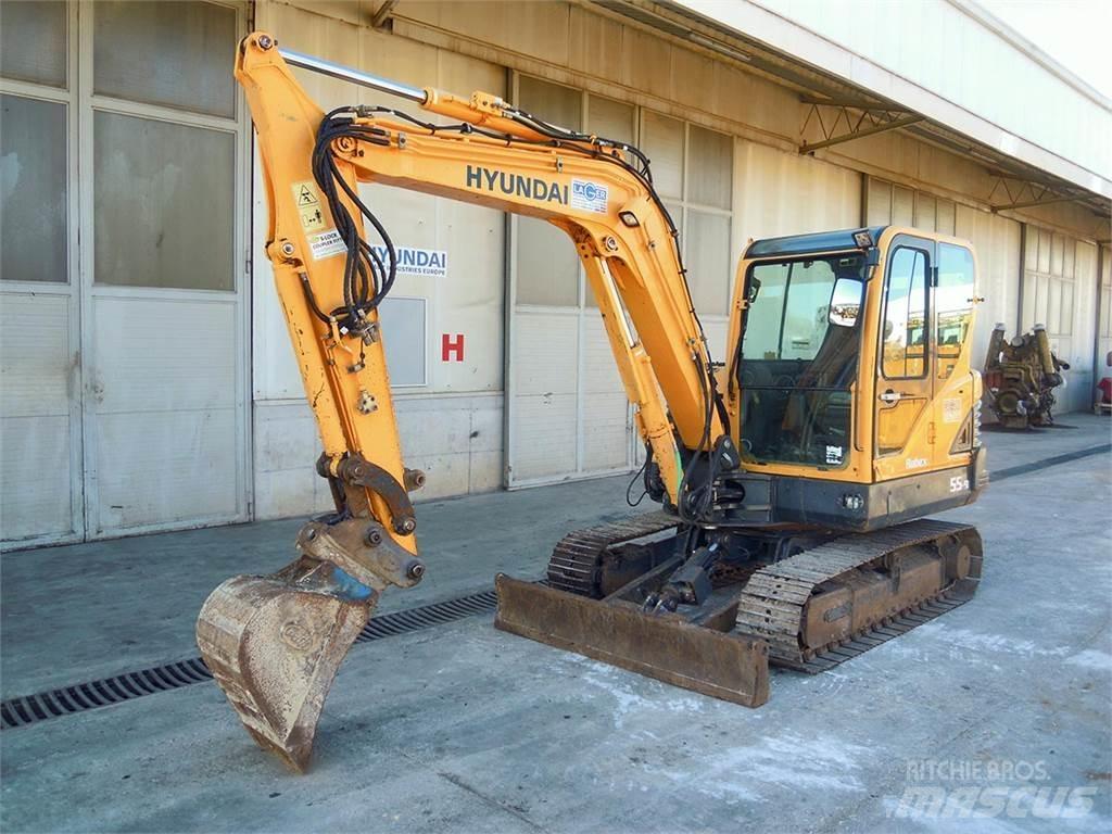 Hyundai R55-9 Міні-екскаватори < 7т