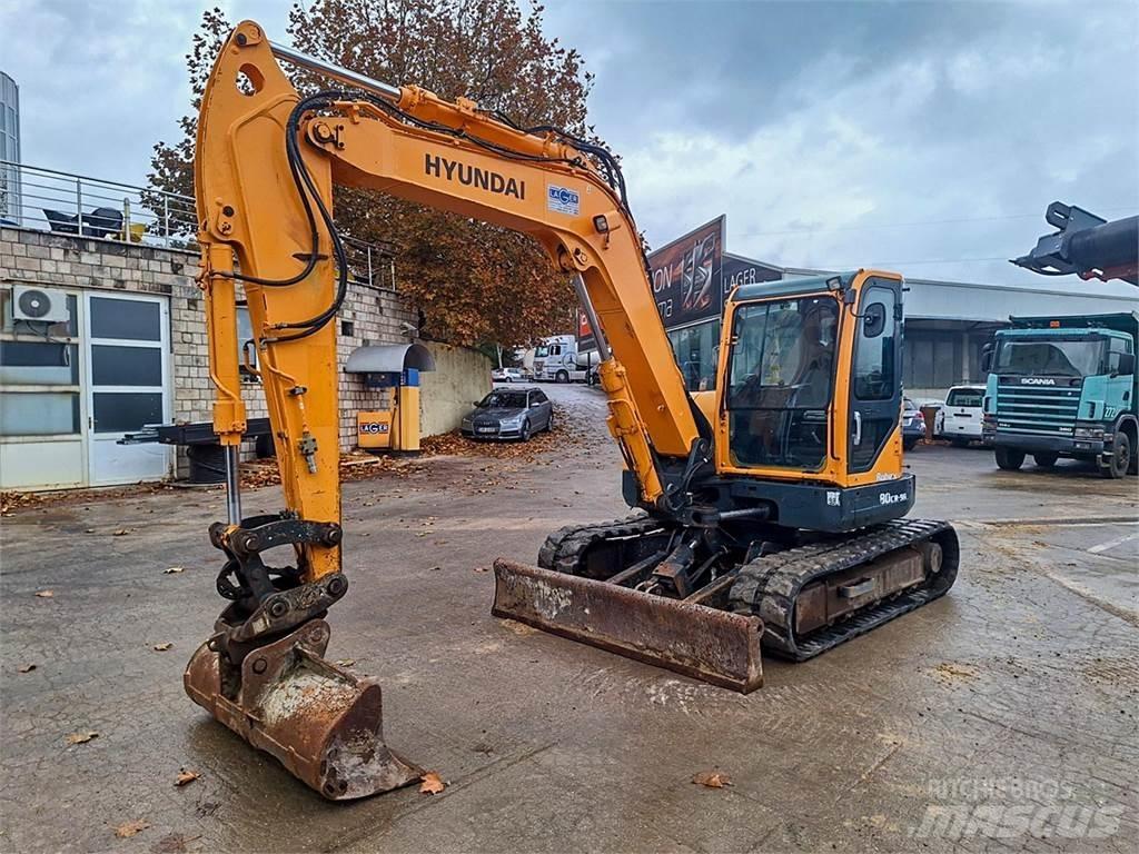 Hyundai R80CR-9A Міні-екскаватори < 7т