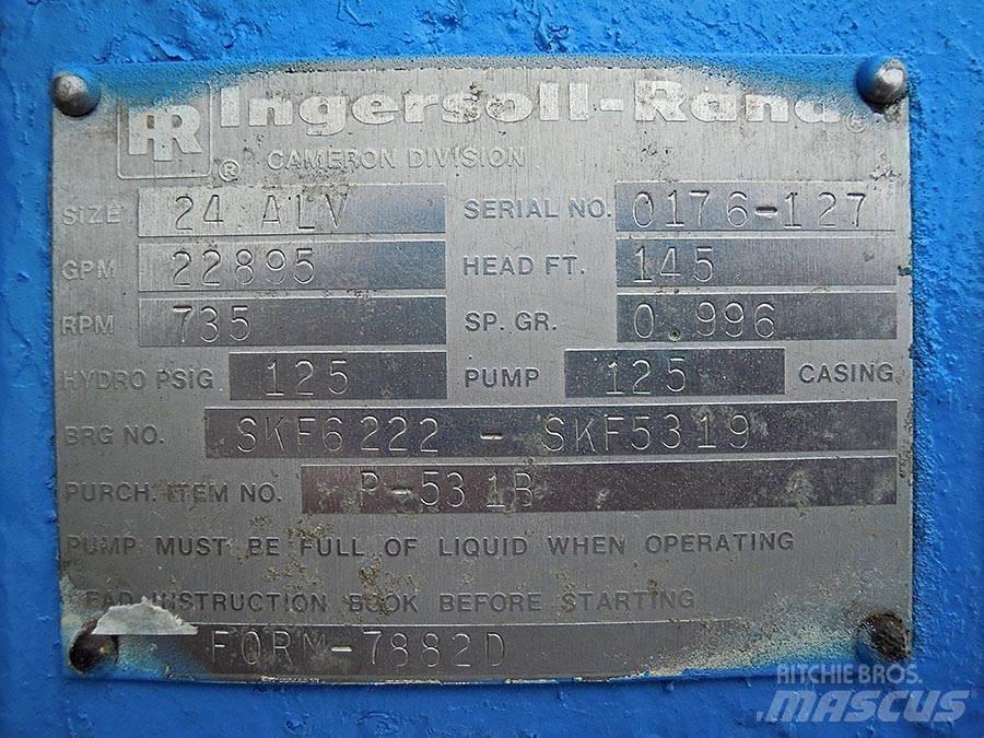 Ingersoll Rand 24 ALV Гідронасоси