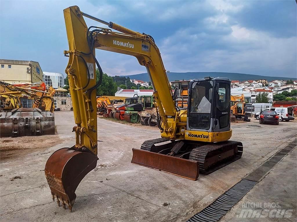 Komatsu PC78MR-6 Міні-екскаватори < 7т