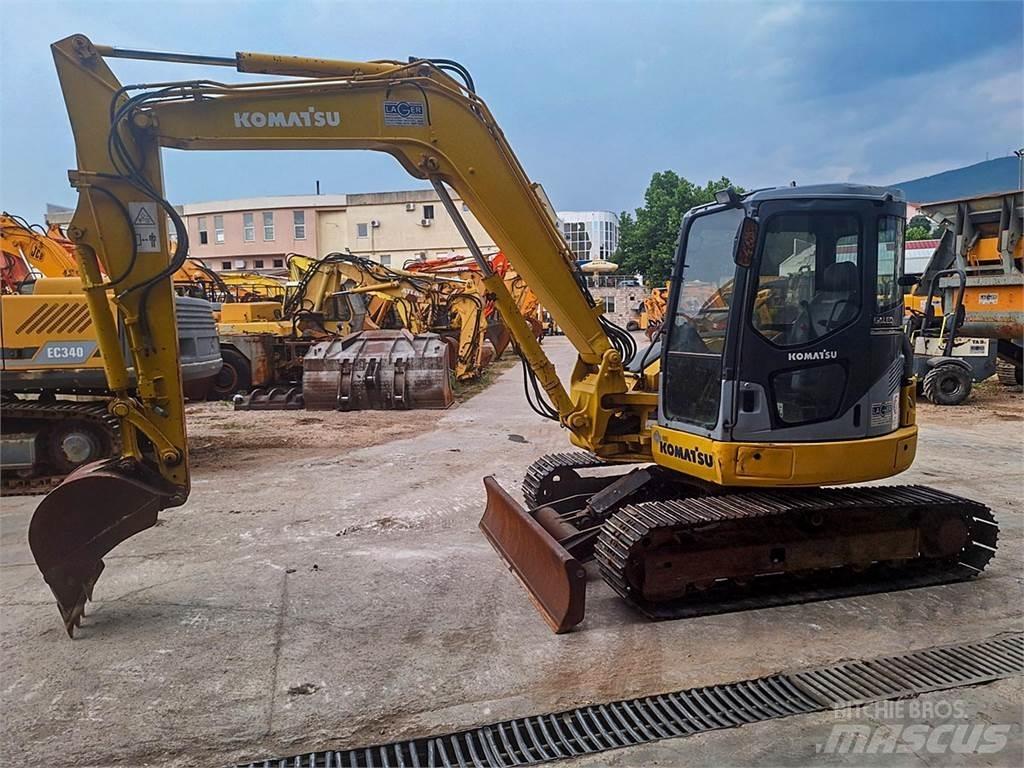 Komatsu PC78MR-6 Міні-екскаватори < 7т